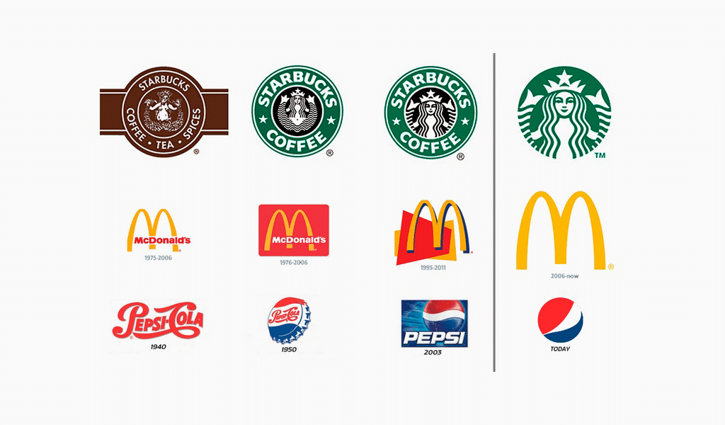 Marcas que fizeram rebranding