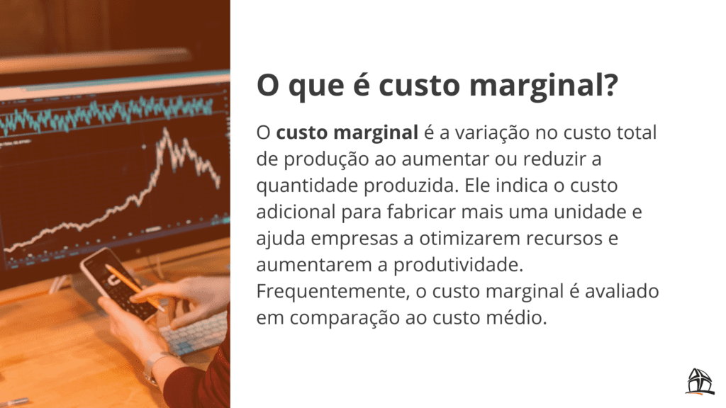 o que é custo marginal conceito e definição