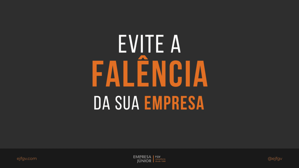 Evite a falência da sua empresa
